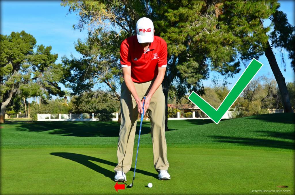 Correct, Putterhead swings back