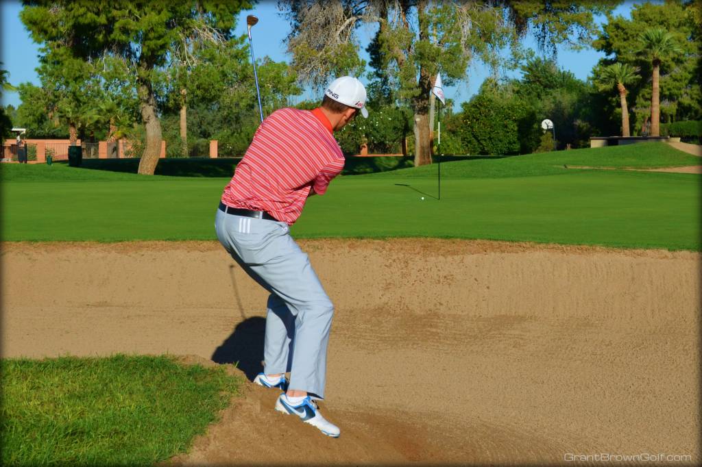 sand ball below finish